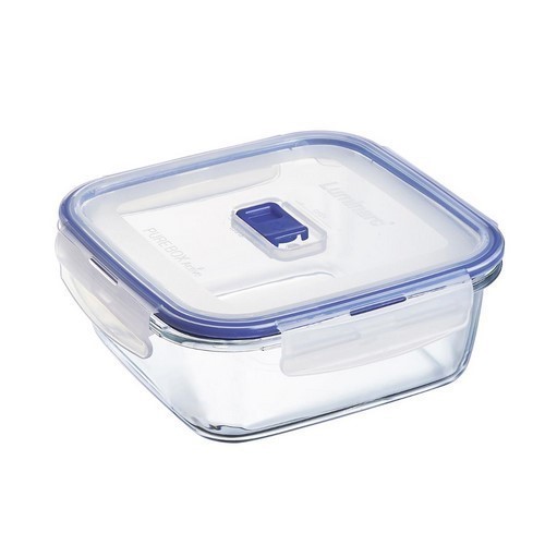 HERMETICO CUADRADO LUMINARC PURE BOX ACTIVE 1.22L